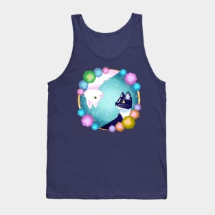 Cat Yin Yang Tank Top